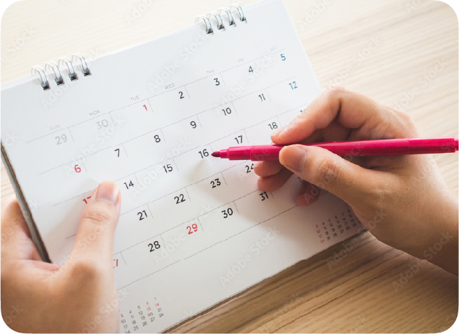 ご訪問日の調整